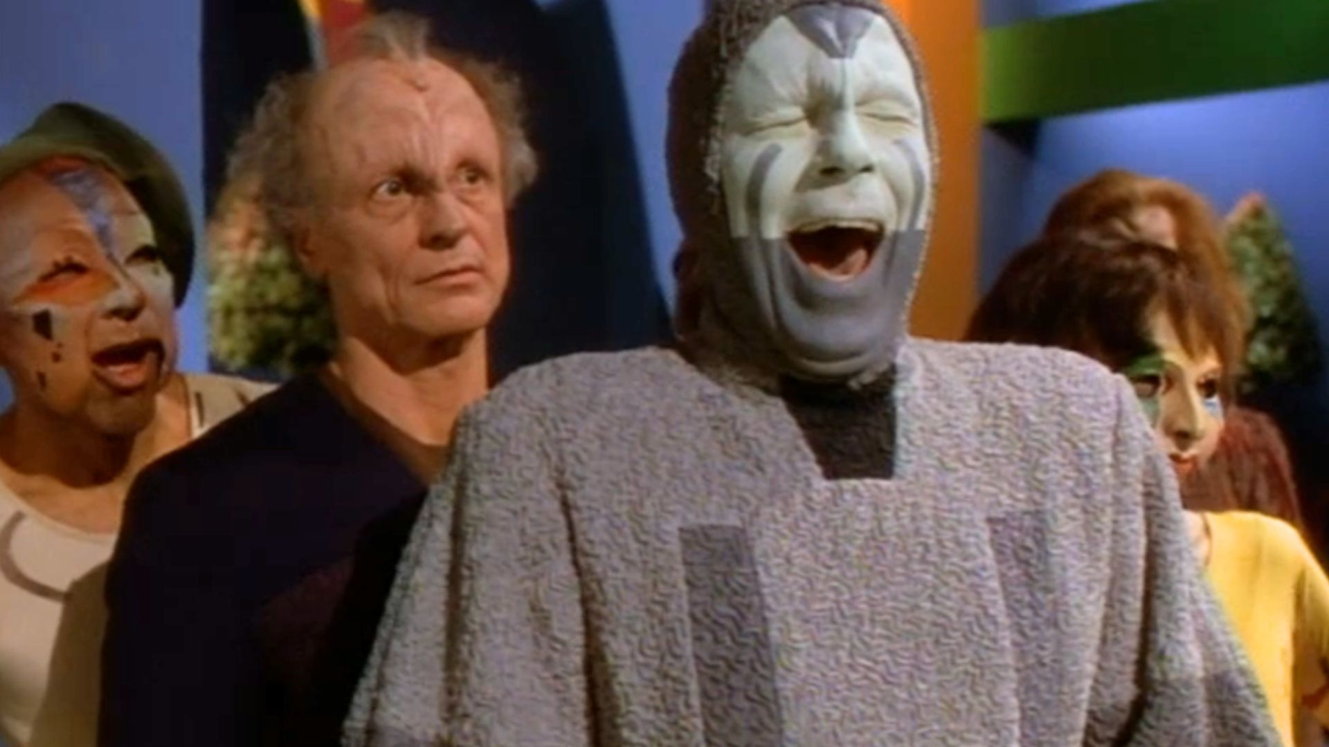 michael mckean as the clown in star trek
