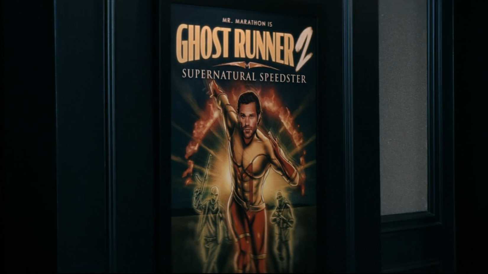 The Ghost Runner 2 poster in The Boys
