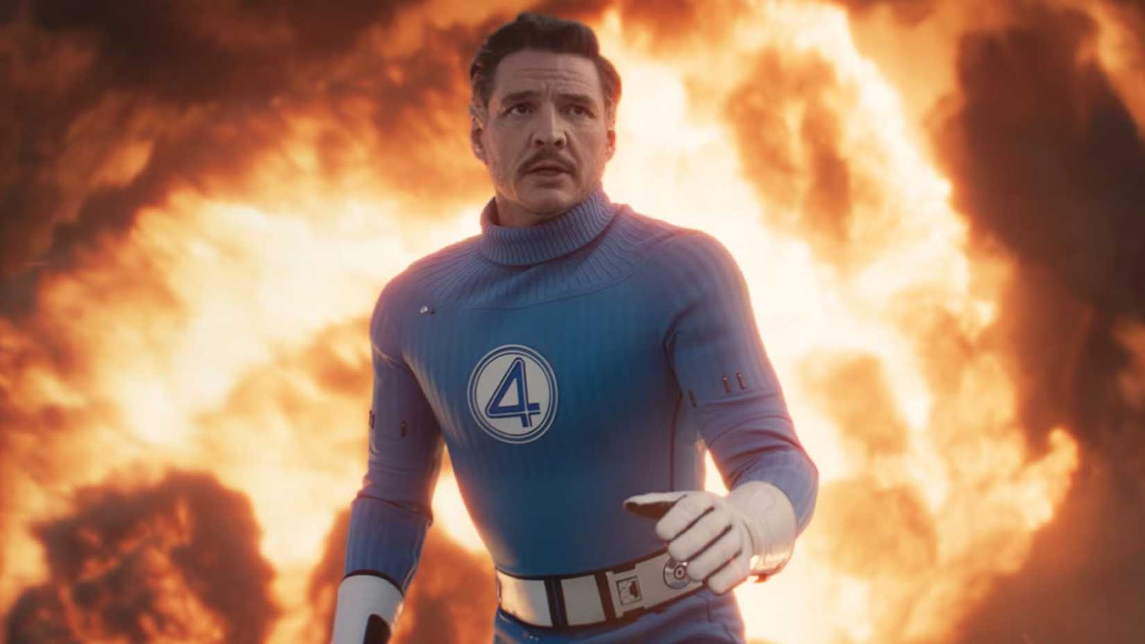 pedro pascal as mr fantastic in the fantastic four first steps