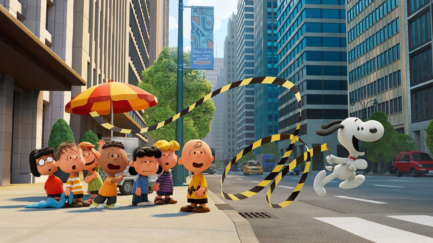 snoopy unleashed charlie brown peanuts movie