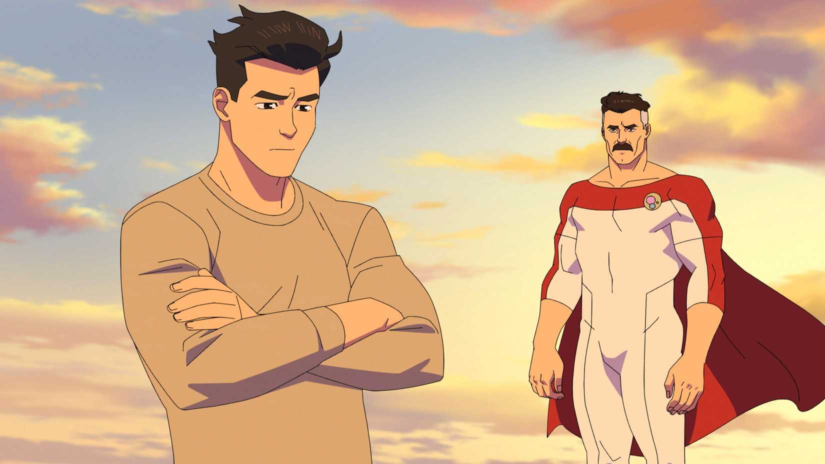 Mark and Nolan in Invincible Season 4