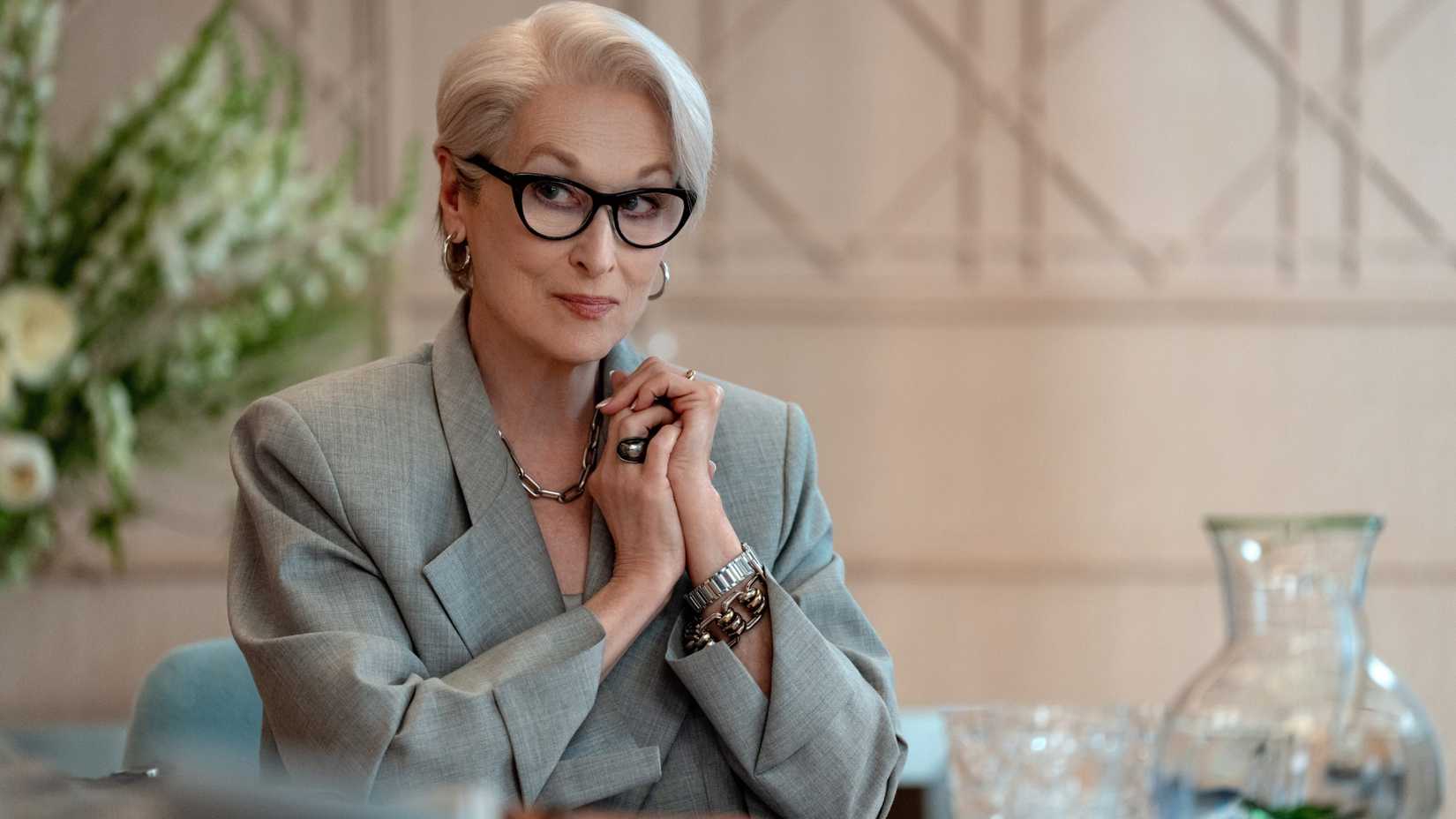 Meryl Streep as Miranda Priestly in 