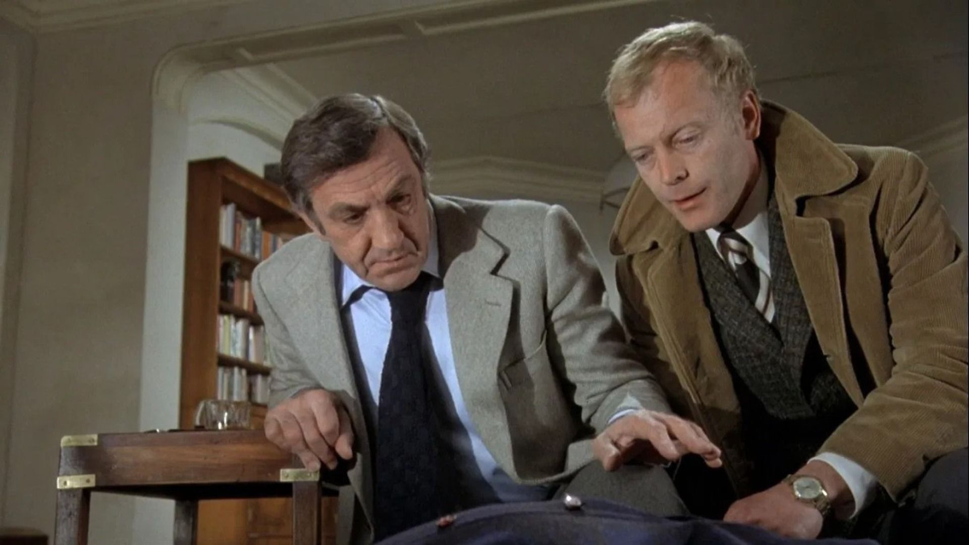 Richard Burton em cena de The Medusa Touch.