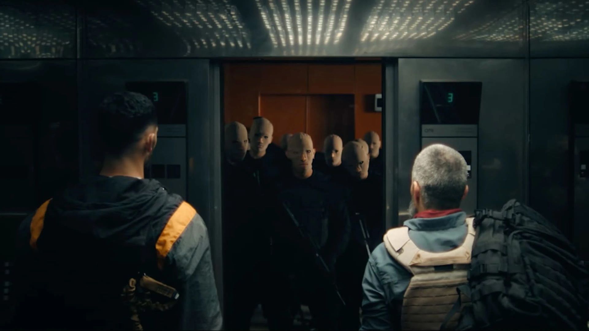 Cena de ação do filme Vingança