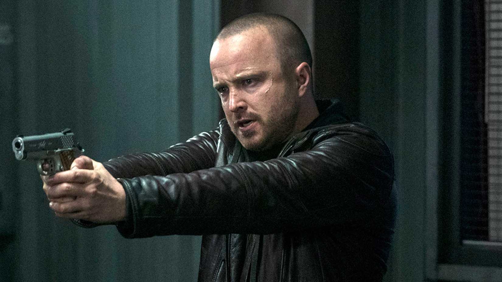 Aaron Paul em cena de El Camino