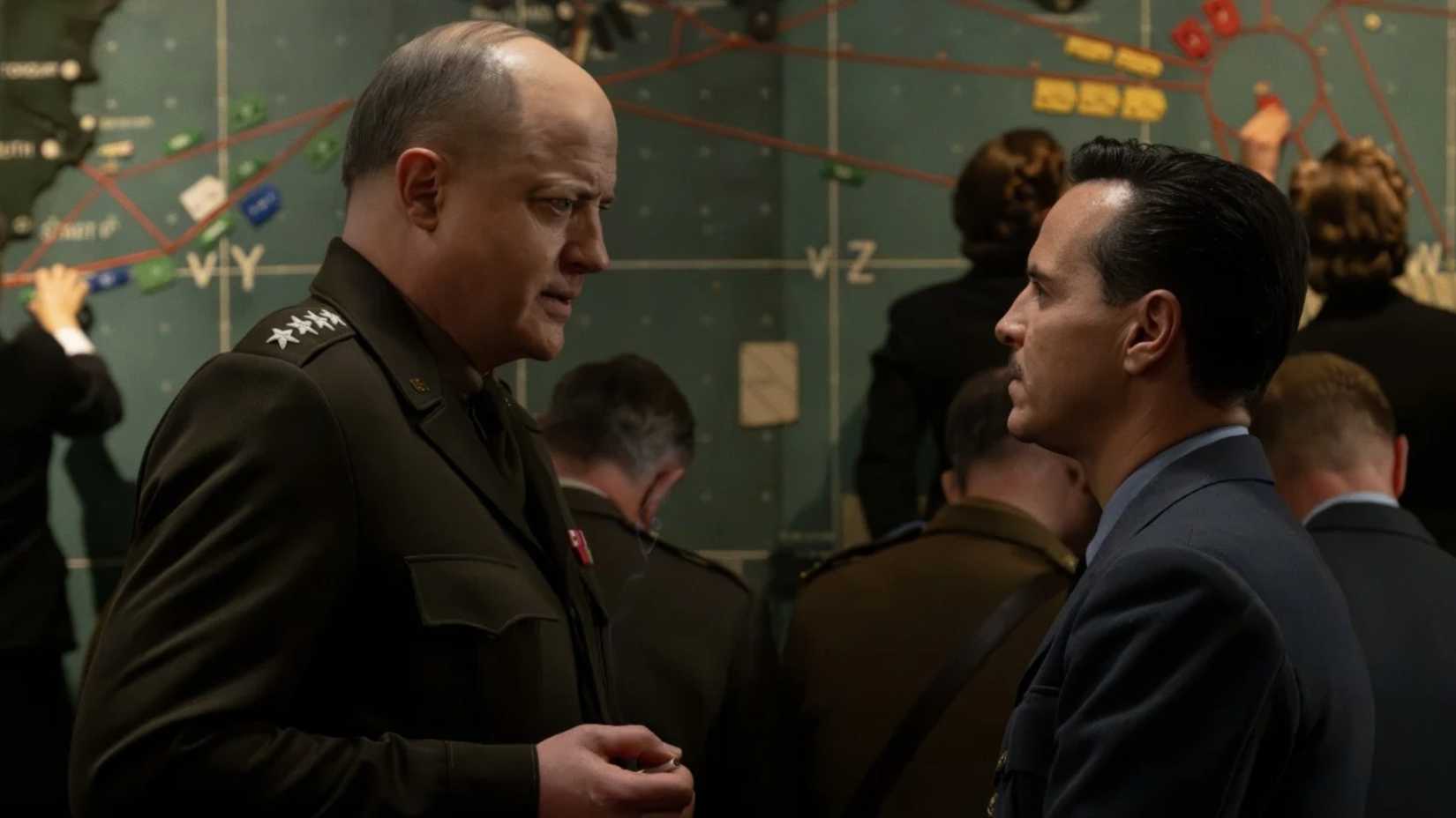 brendan fraser as general dwight d eisenhower in the wwii movie pressure