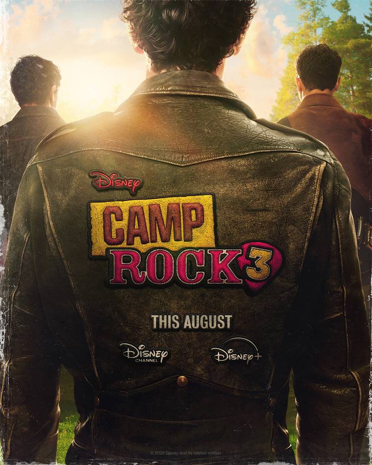 The official poster for Disney's 'Camp Rock 3'