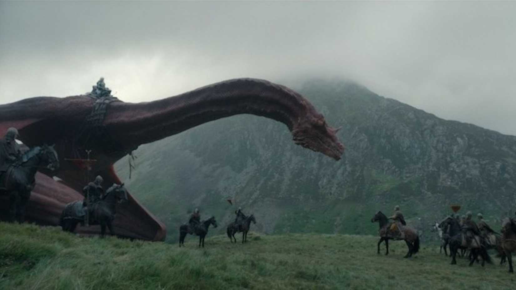 Caraxes in House of the Dragon Season 2