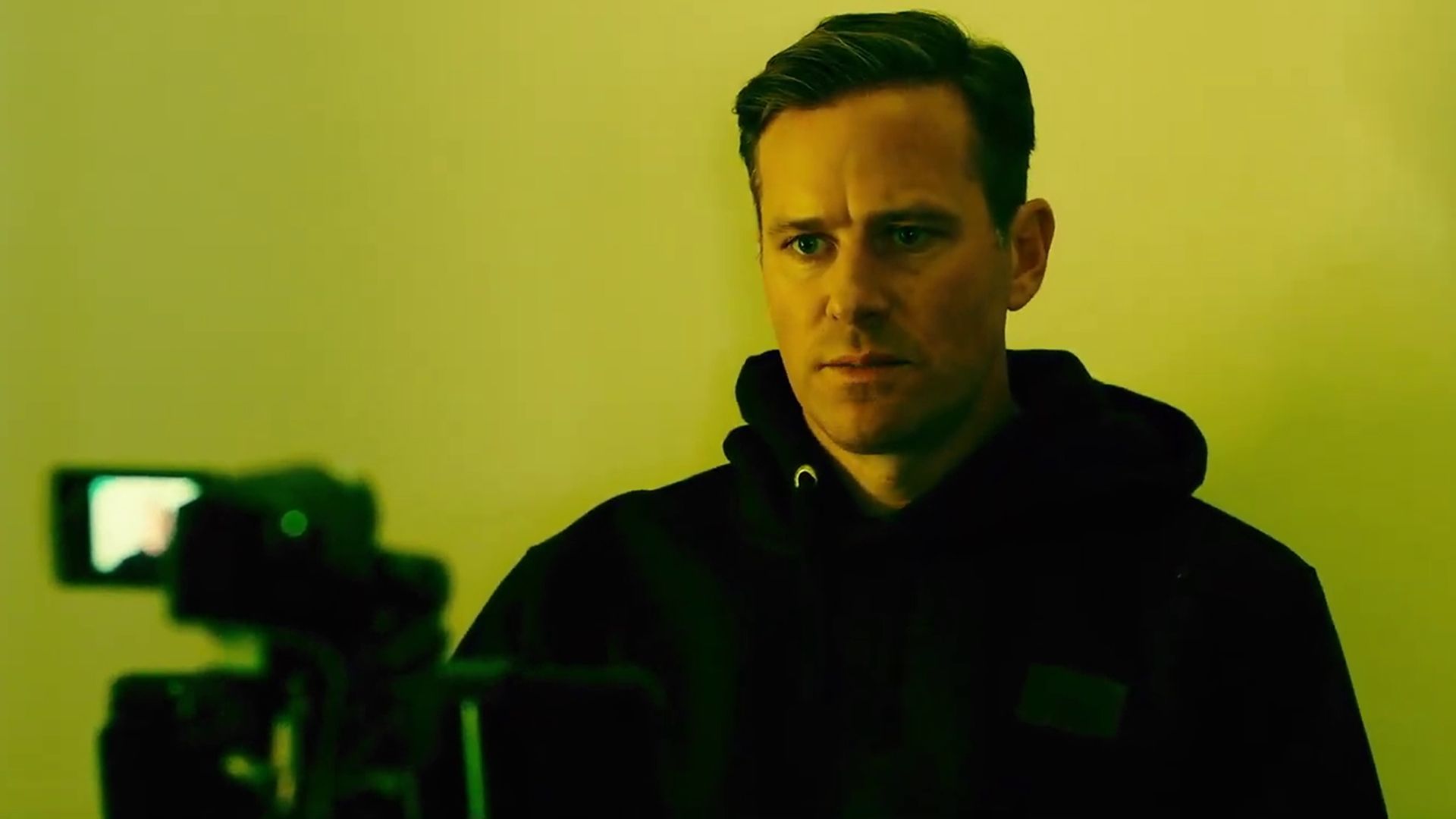 Armie Hammer in a promotional image for Citizen Vigilante