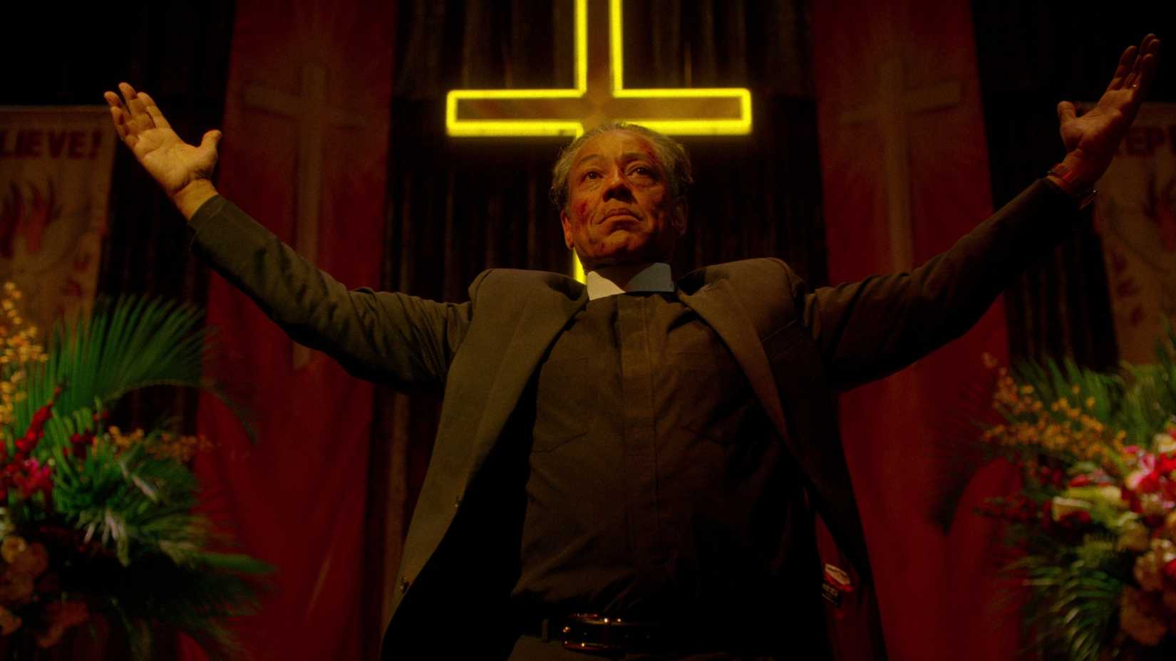 Giancarlo Esposito as a preacher in Netflix's The Get Down
