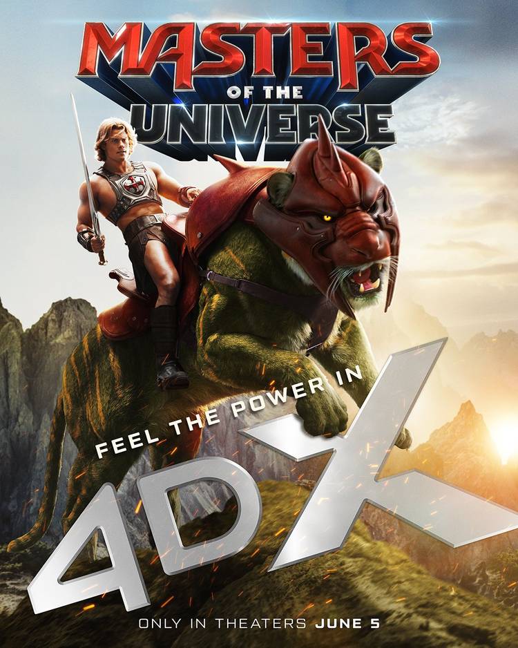 masters of the universe 4dx poster