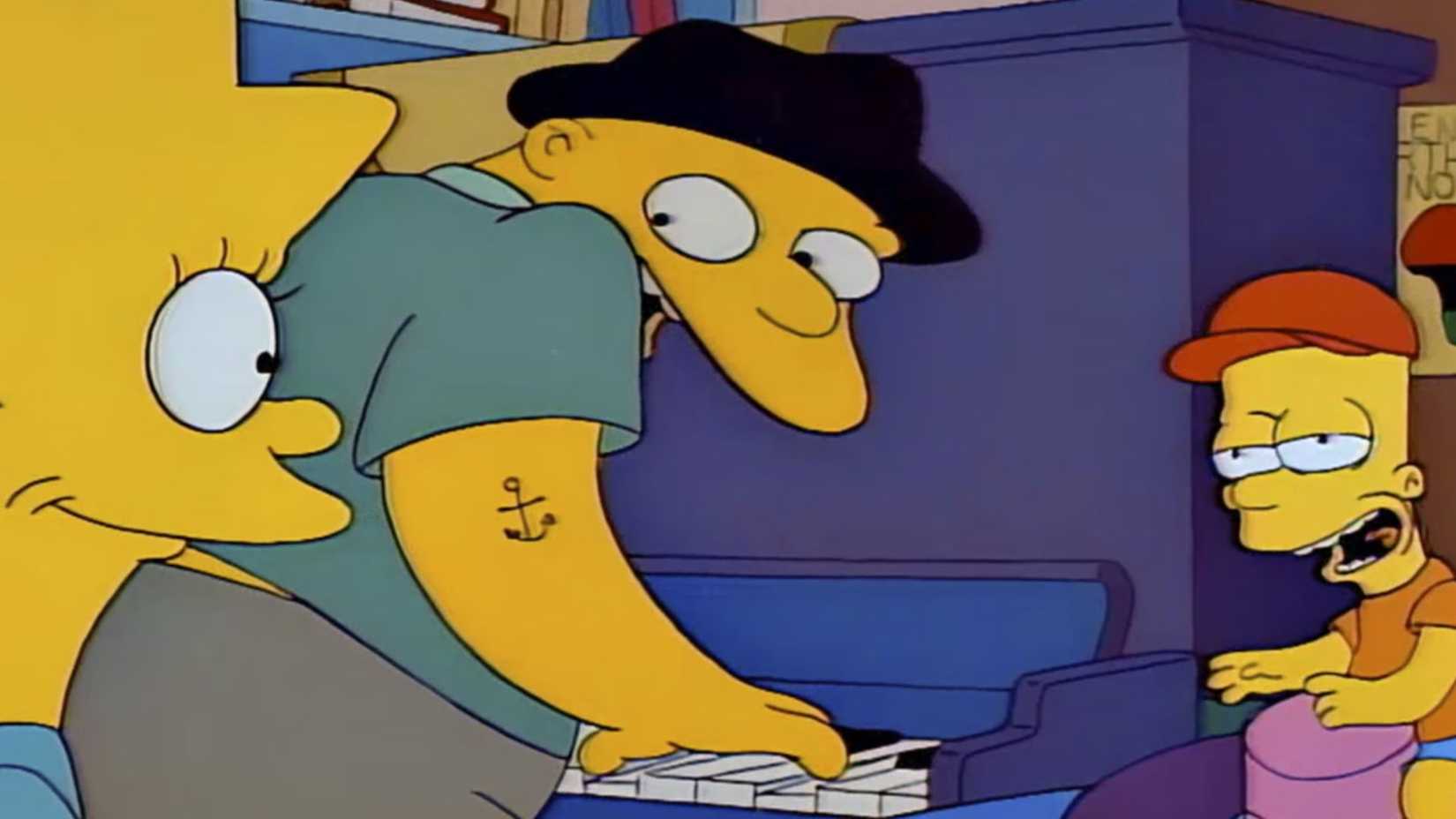 Cena de The Simpsons com Leon Kompowsky