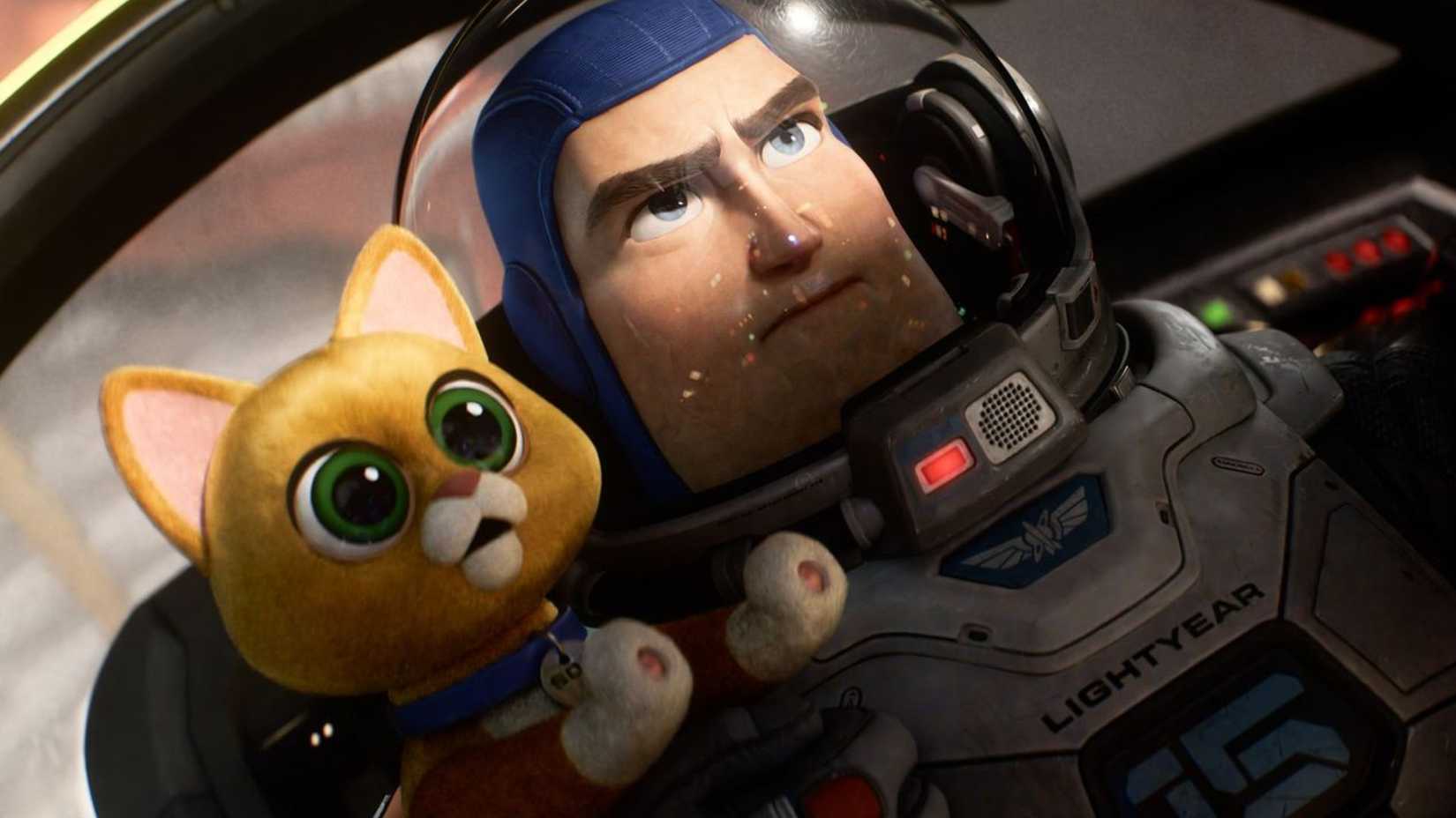 Buzz and Sox in Lightyear