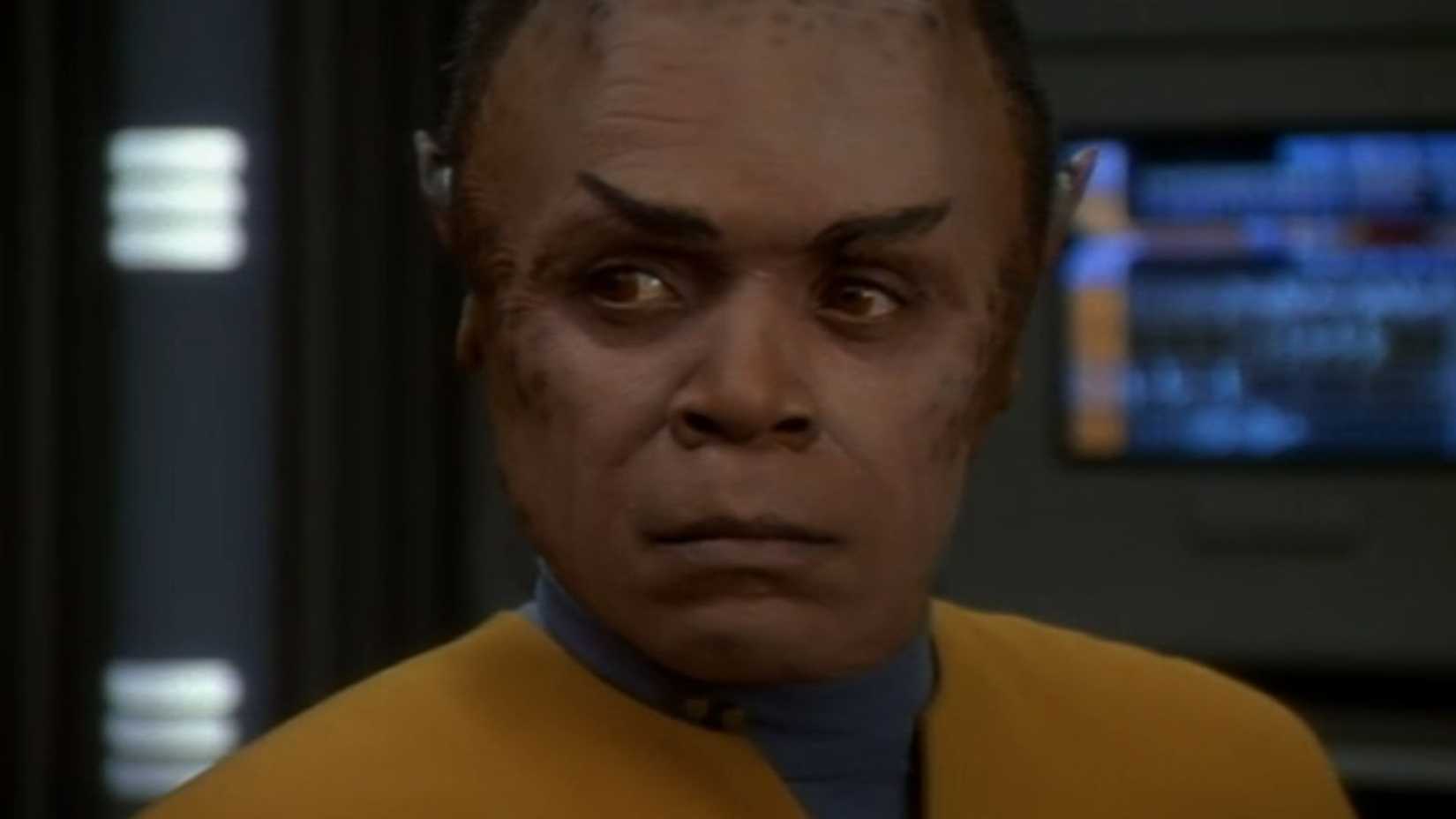 Tom Wright as Tuvix in Star Trek: Voyager