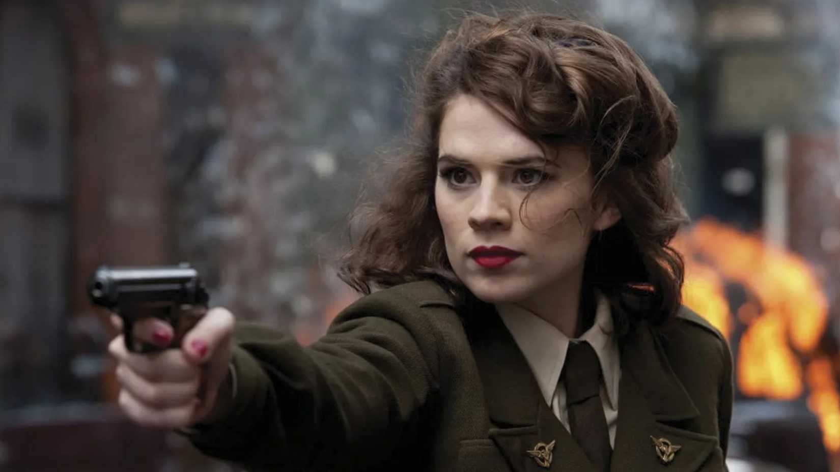 Hayley Atwell as Peggy Carter in Agent Carter
