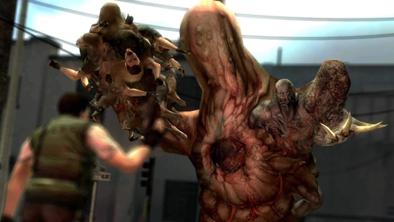 Nyx in Resident Evil Outbreak File 2