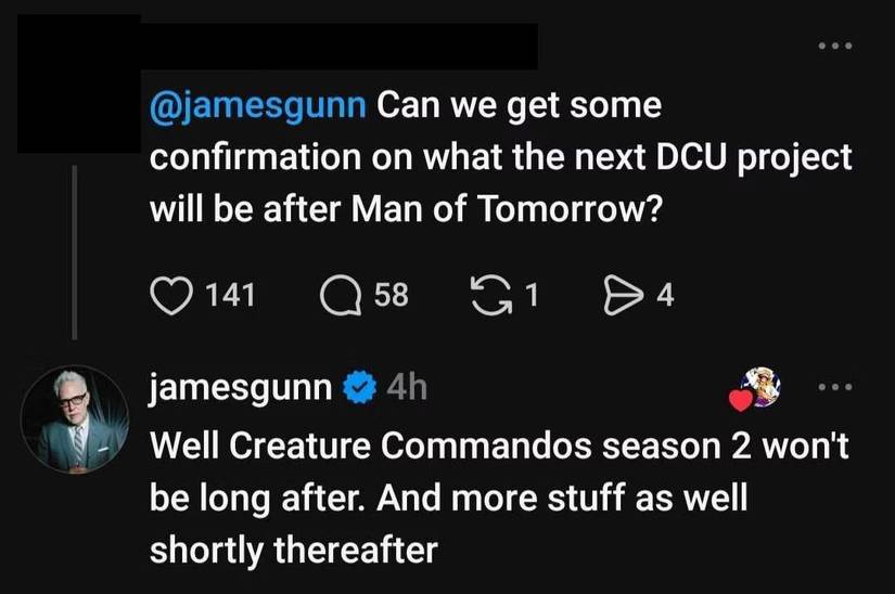 James Gunn Threads Screenshot