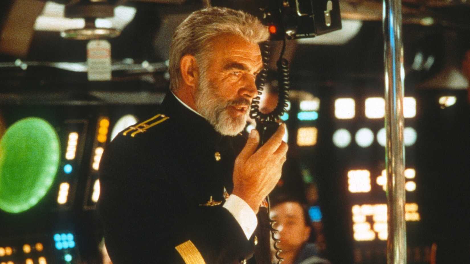 sean connery as captain 1st rank marko ramius in the hunt for red october