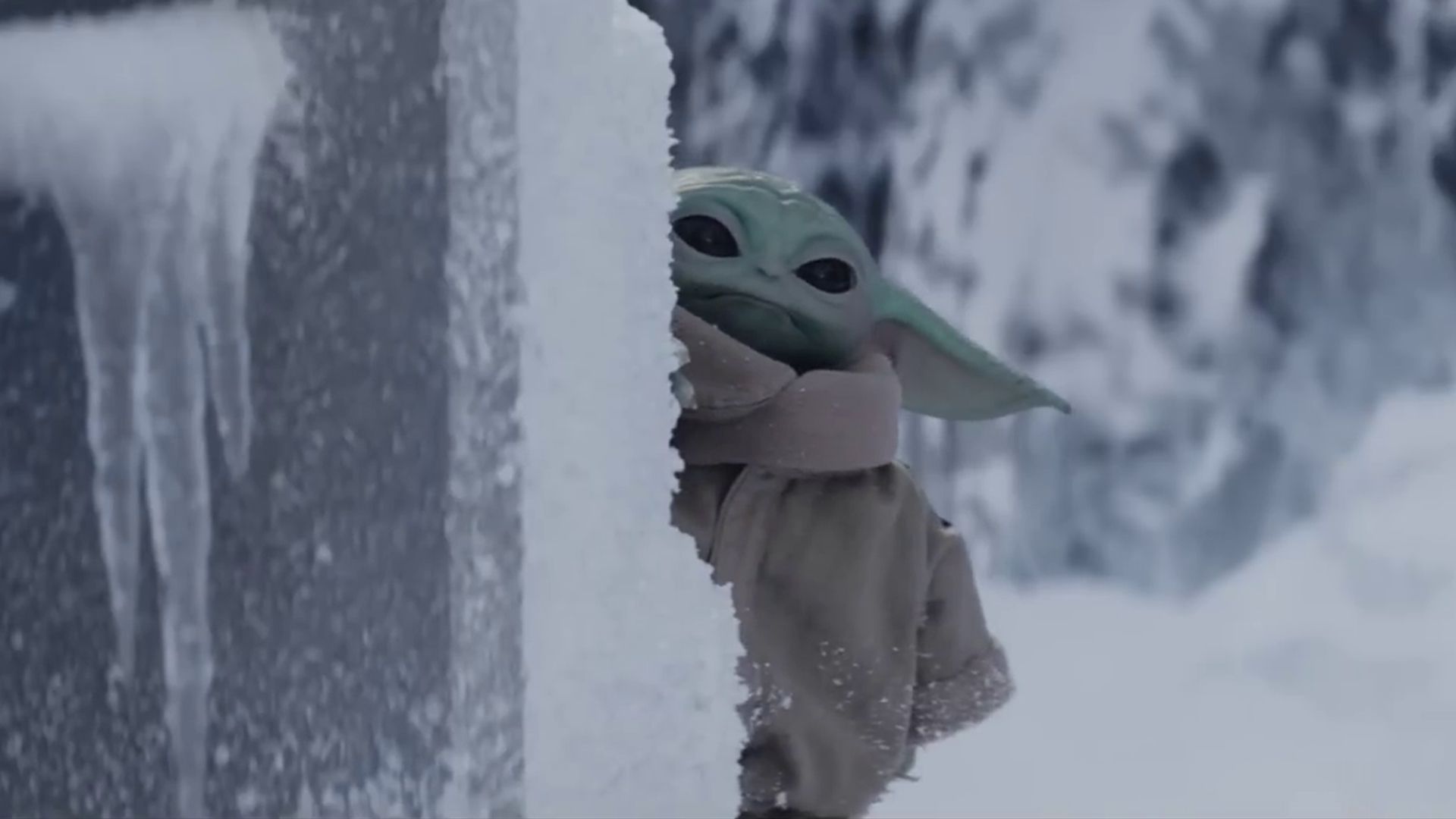 A still from 'The Mandalorian and Grogu'