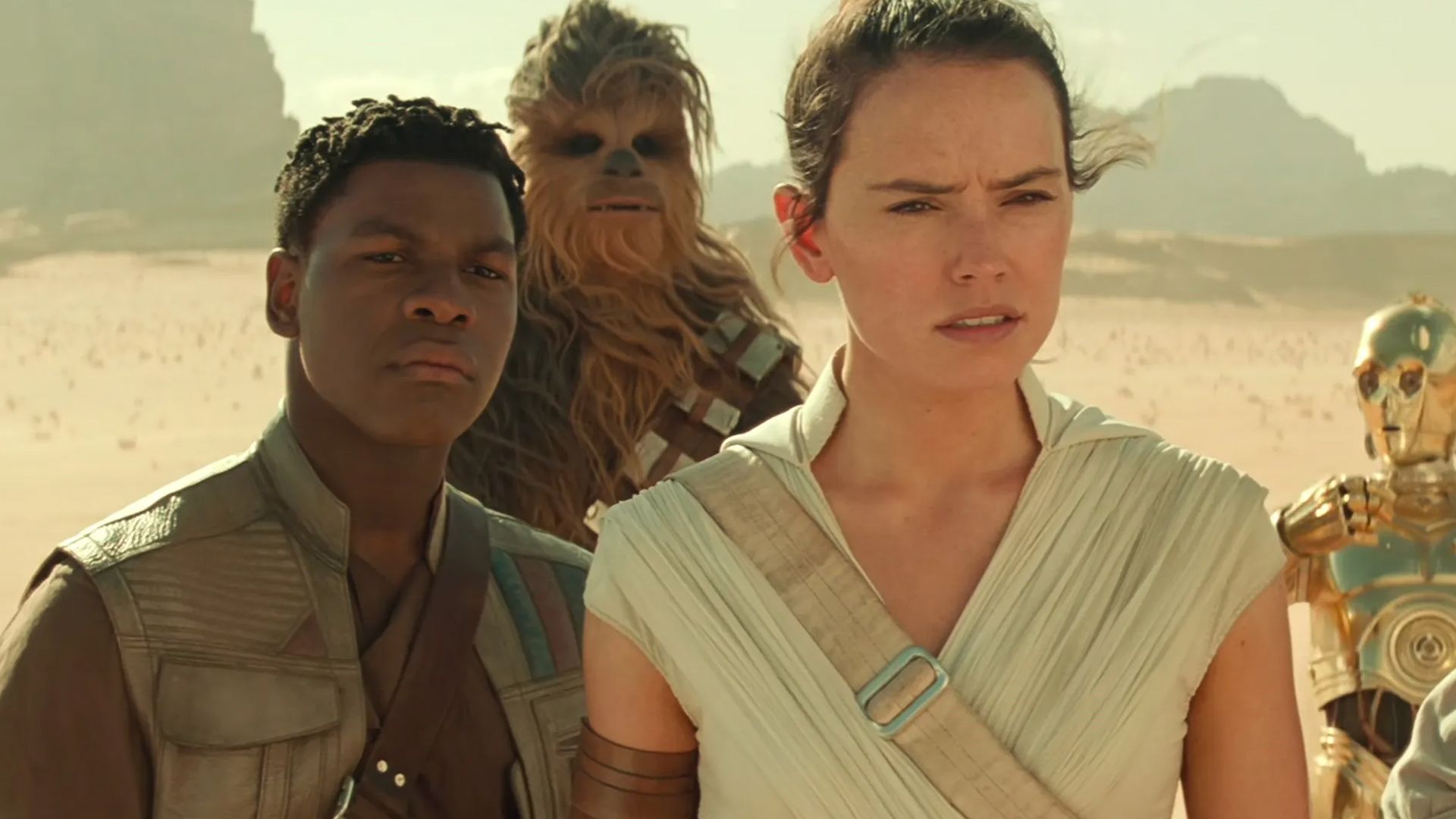 John Boyega and Daisy Ridley star in 'Star Wars: The Rise of Skywalker'