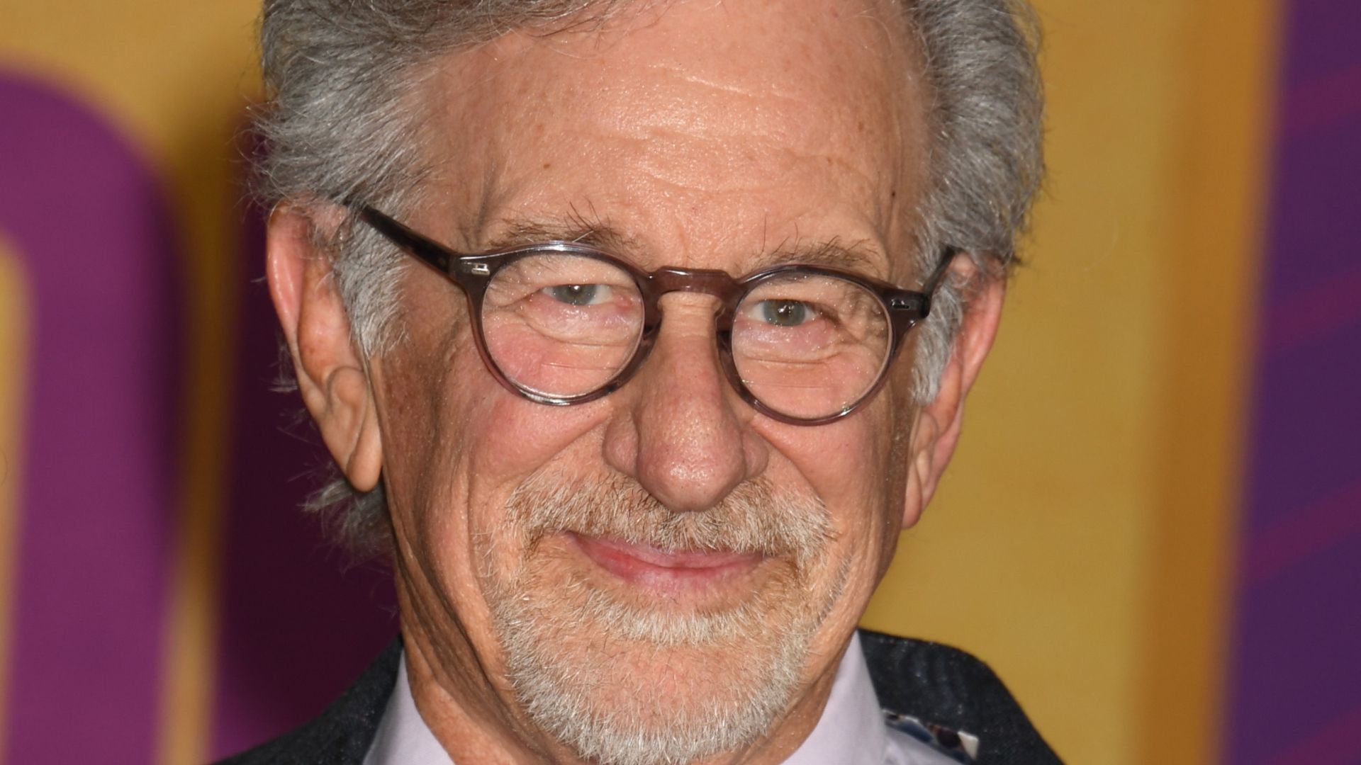 Steven Spielberg posing for a photo