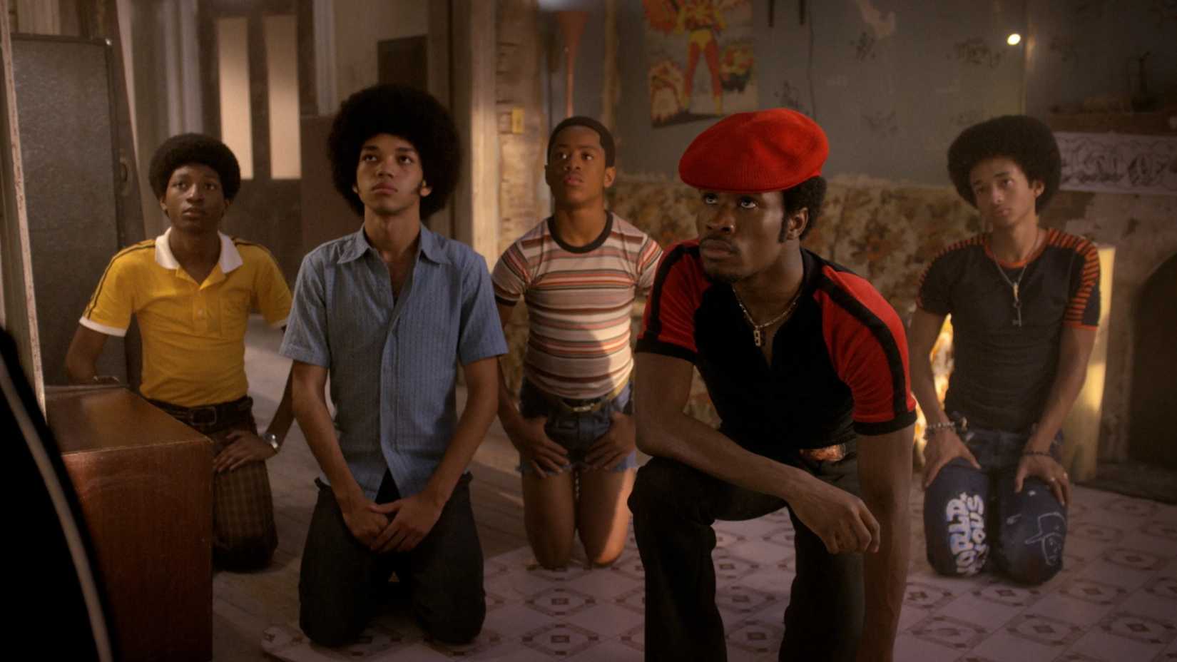 The main cast of Netflix's musica drama The Get Down