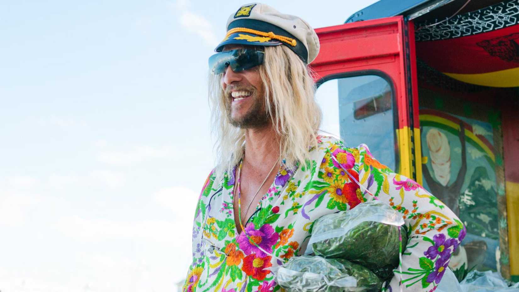 Matthew McConaughey in 'The Beach Bum' (2019)