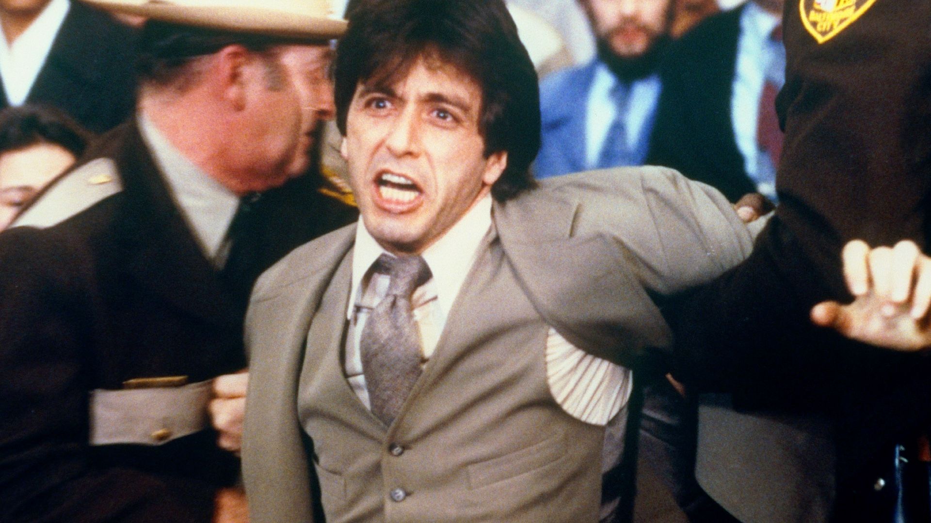 Al Pacino em cena do filme Justiça para Todos