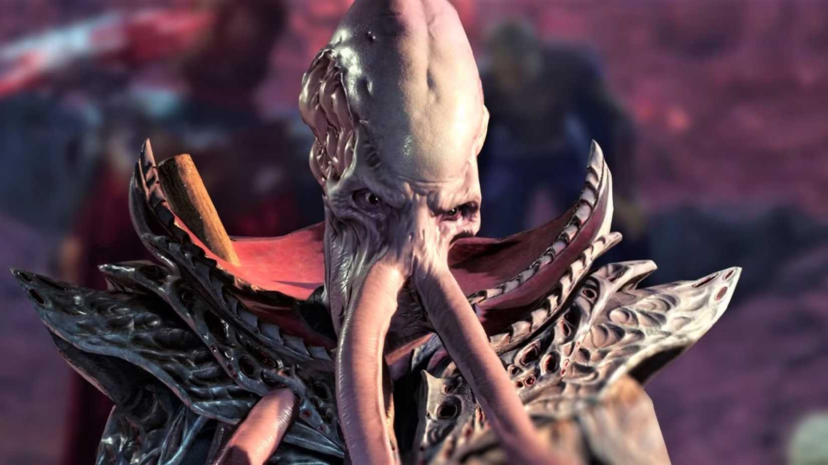 A mind flayer appears in Baldur's Gate 3