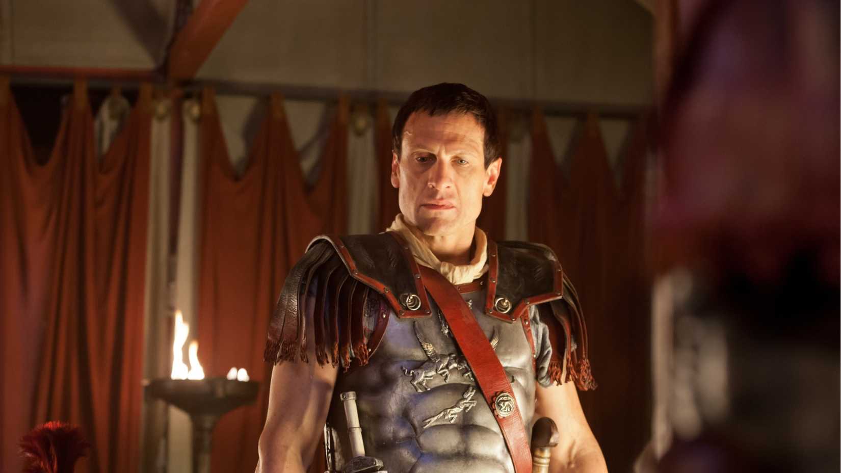 Crassus in Spartacus (2010)