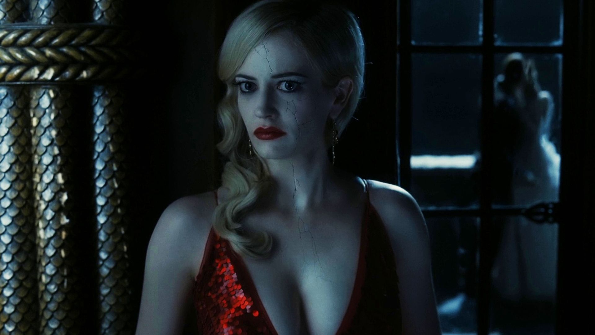 eva green dark shadows red dress Dark Shadows Eva Green GIF - Dark Shadows Eva Green Tim Burton