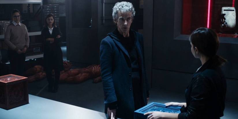 Peter Capaldi as the Doctor in 'Doctor Who'