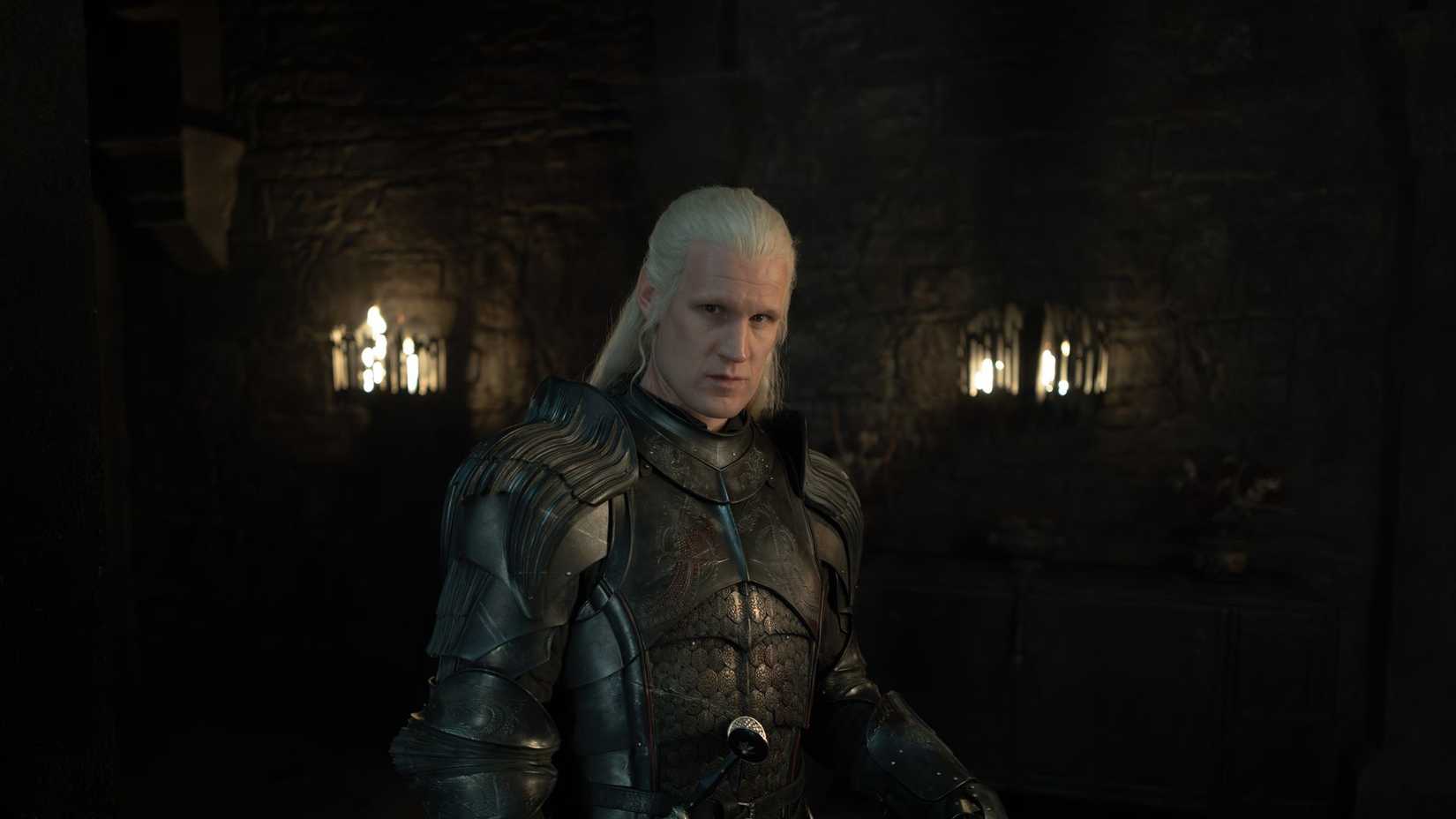 Matt Smith as Daemon in House of the Dragon Season 3 Episode 2