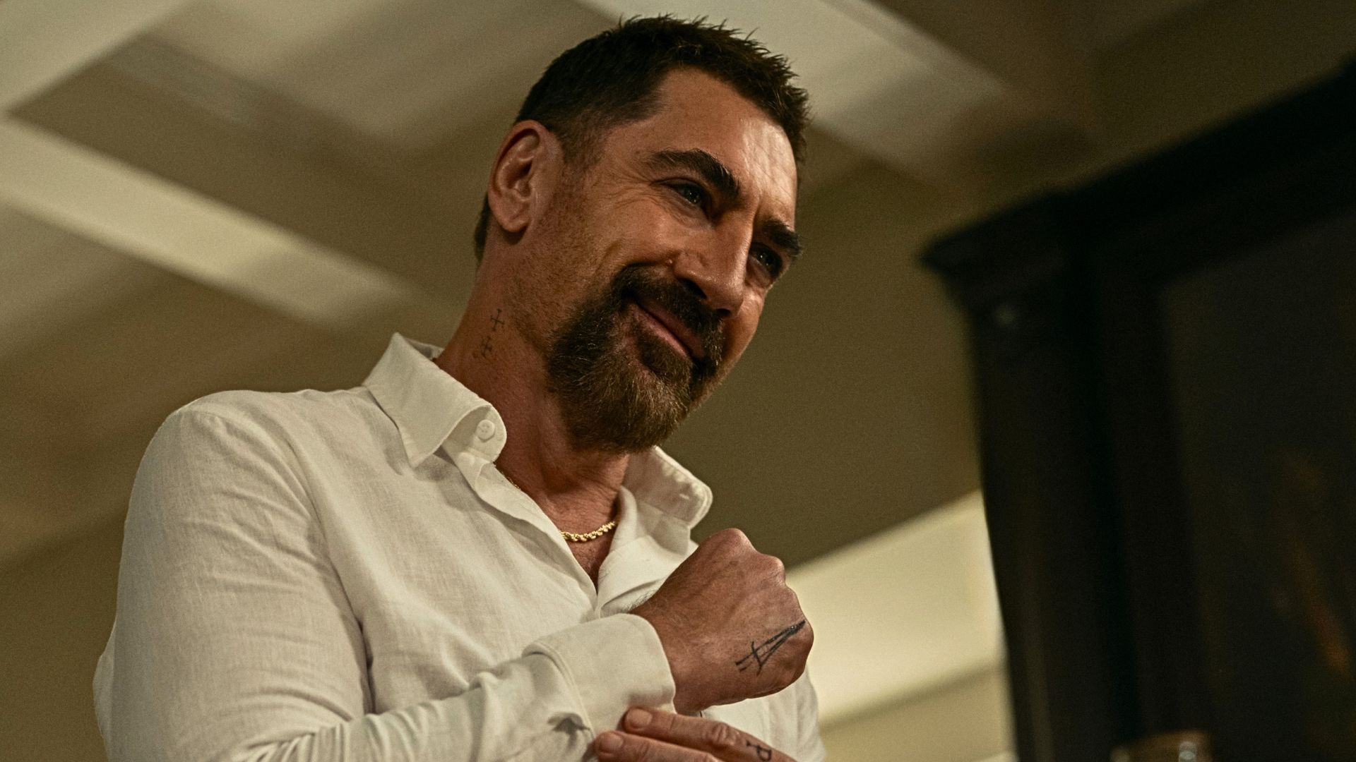 Javier Bardem em cena de Cape Fear