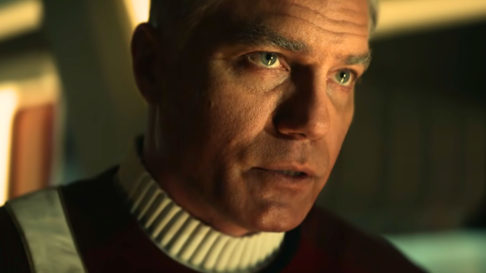 Anson Mount as Admiral Pike in Star Trek: Strange New Worlds