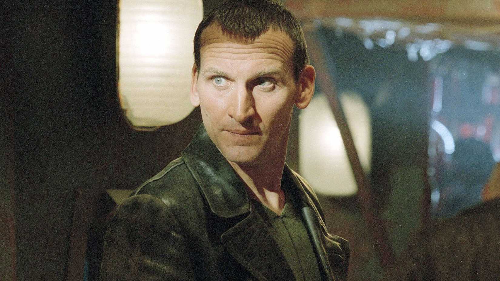 Christopher Eccleston as the Ninth Doctor in Doctor Who