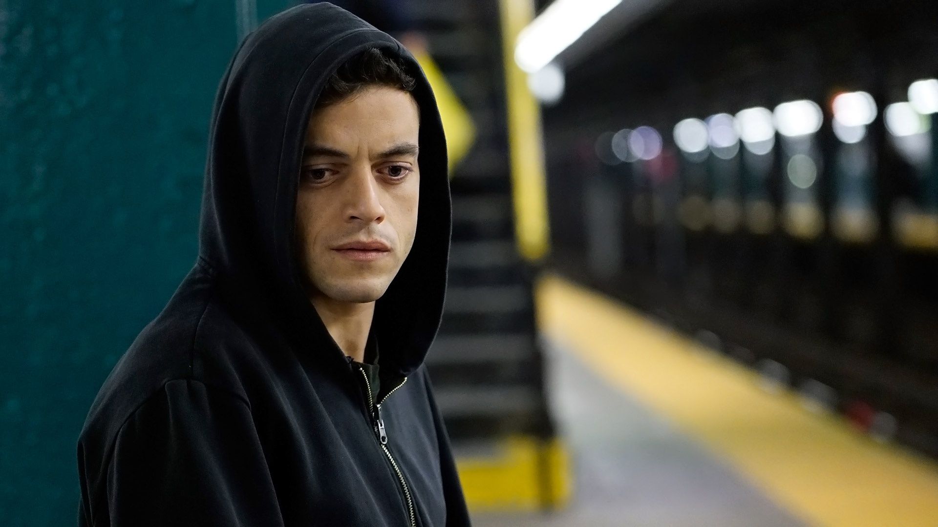 Rami Malek in Mr. Robot