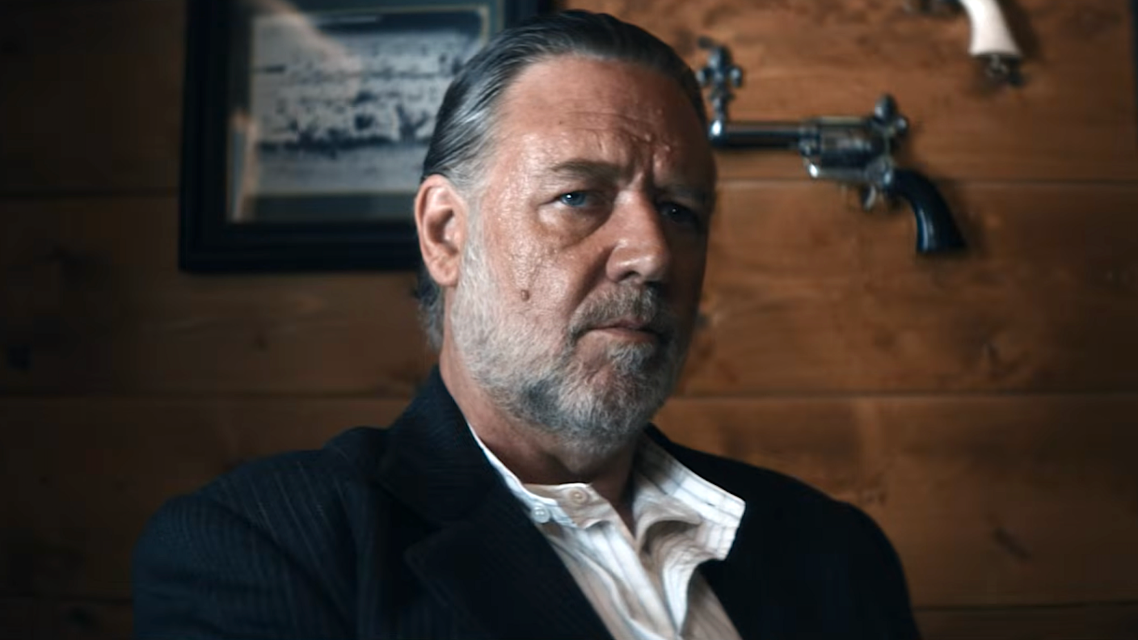 Russell Crowe as Warden Clancy in The Weight