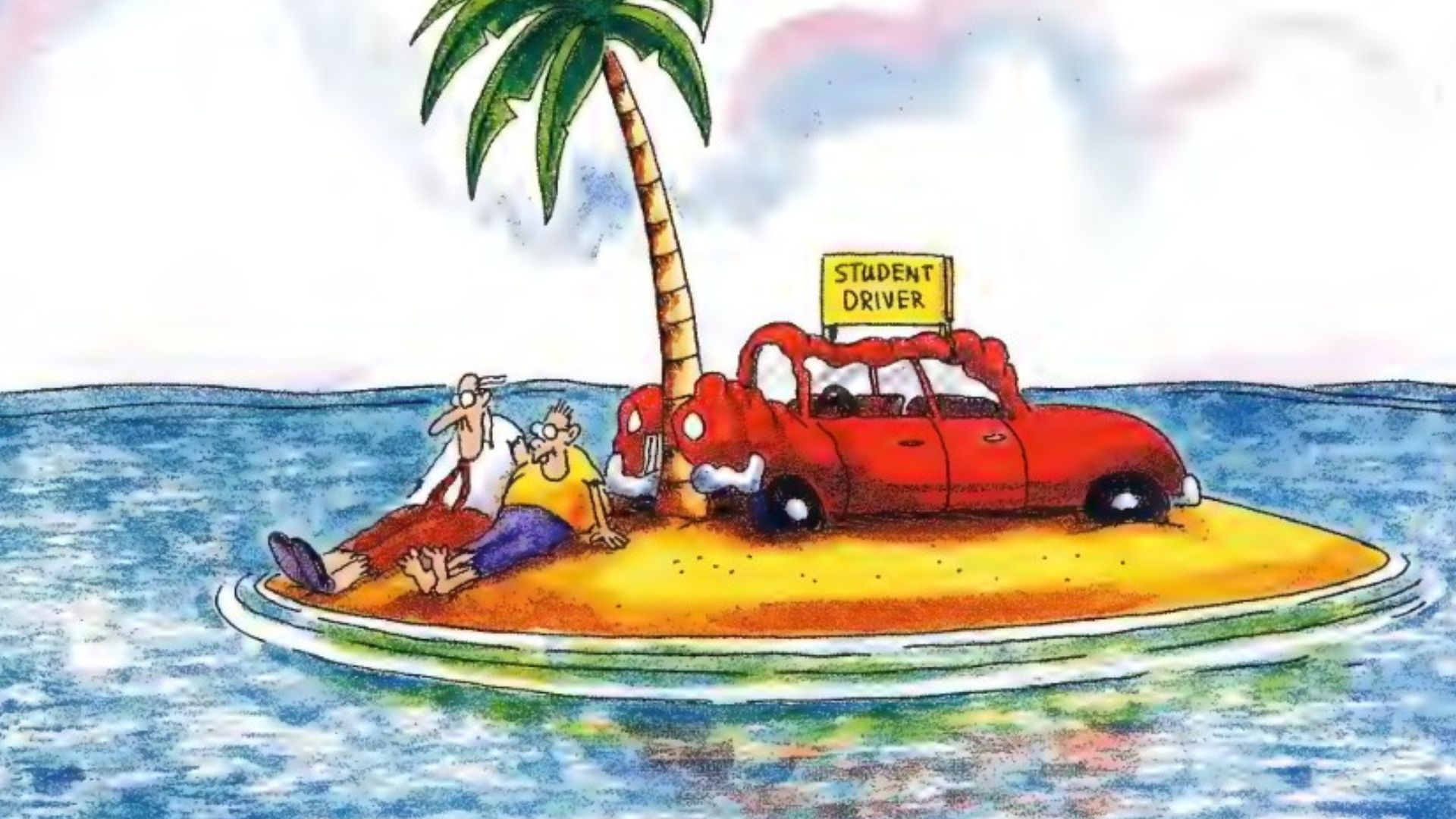 10 Funniest Far Side Comics That Only Use 2 Words