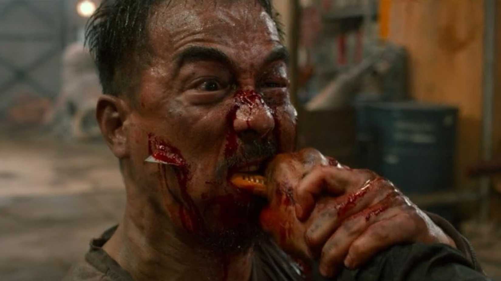 The Night Comes for Us mouth stab