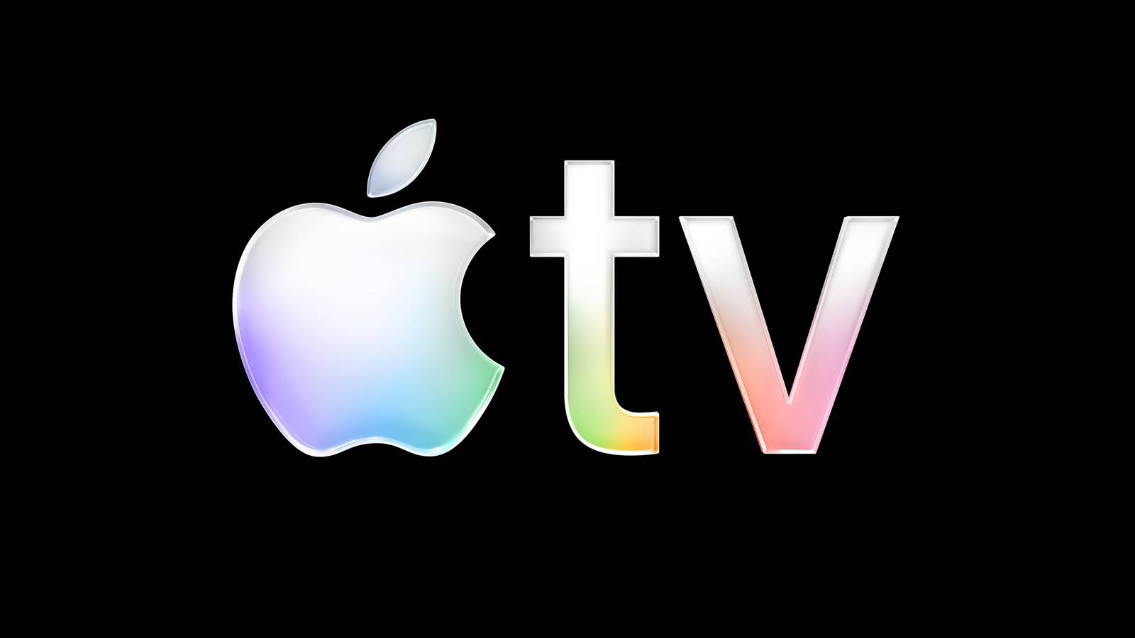 The official Apple TV logo
