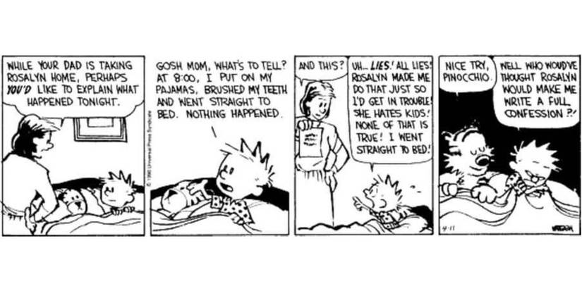 10 Calvin and Hobbes Strips That Reference Classic Movies