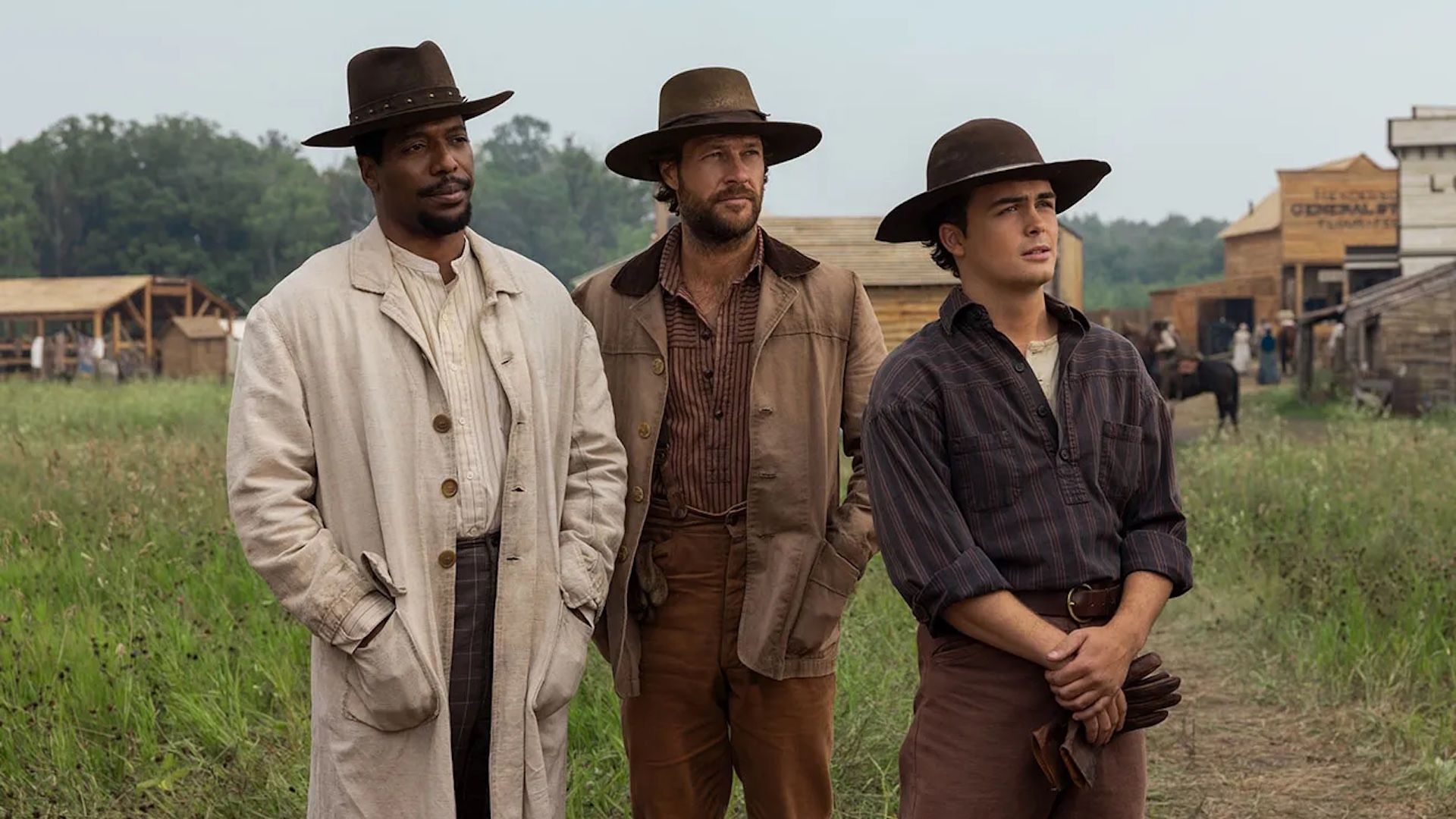 Jocko Sims as Dr. George Tann, Luke Bracey as Charles Ingalls, Maclean Fish as Adam Scott