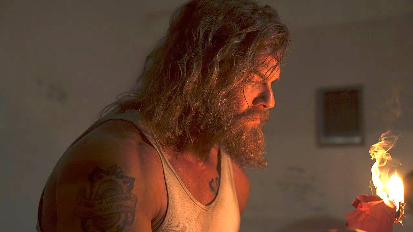 Alan Ritchson as John Miller in 'Motor City.'