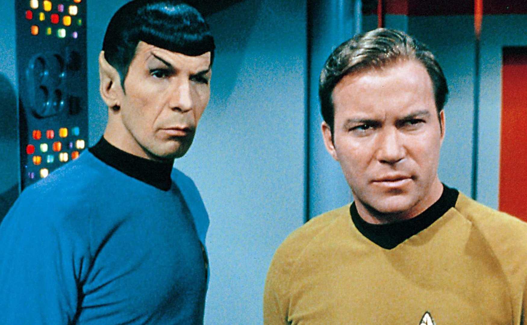 Leonard Nemoy and William Shatner as Spock and Kirk in 'Star Trek: The Original Series.'