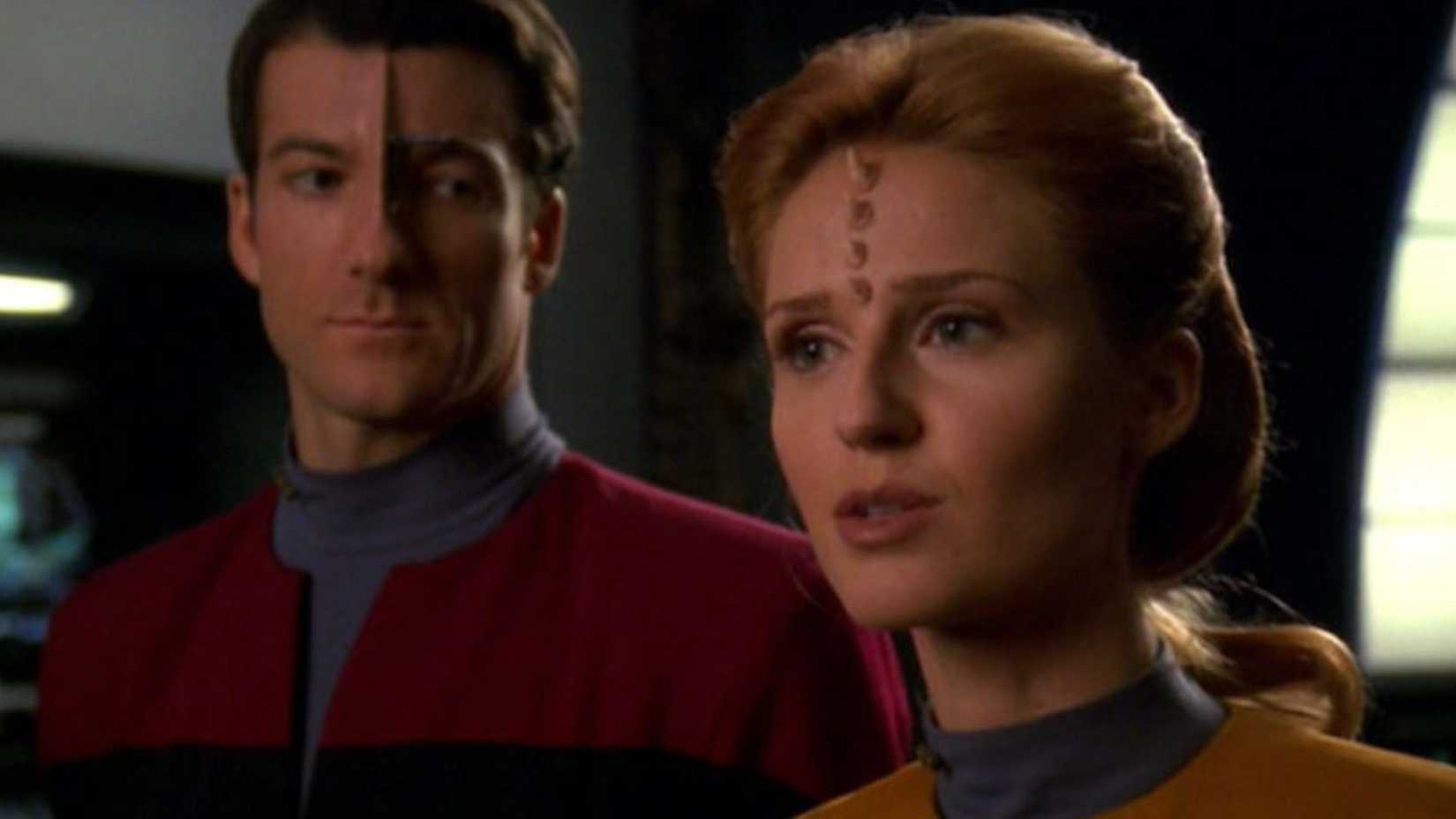 Icheb and Naomi in Star Trek: Voyager