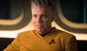 Anson Mount smiling as Captain Pike in Star Trek: Strange New Worlds