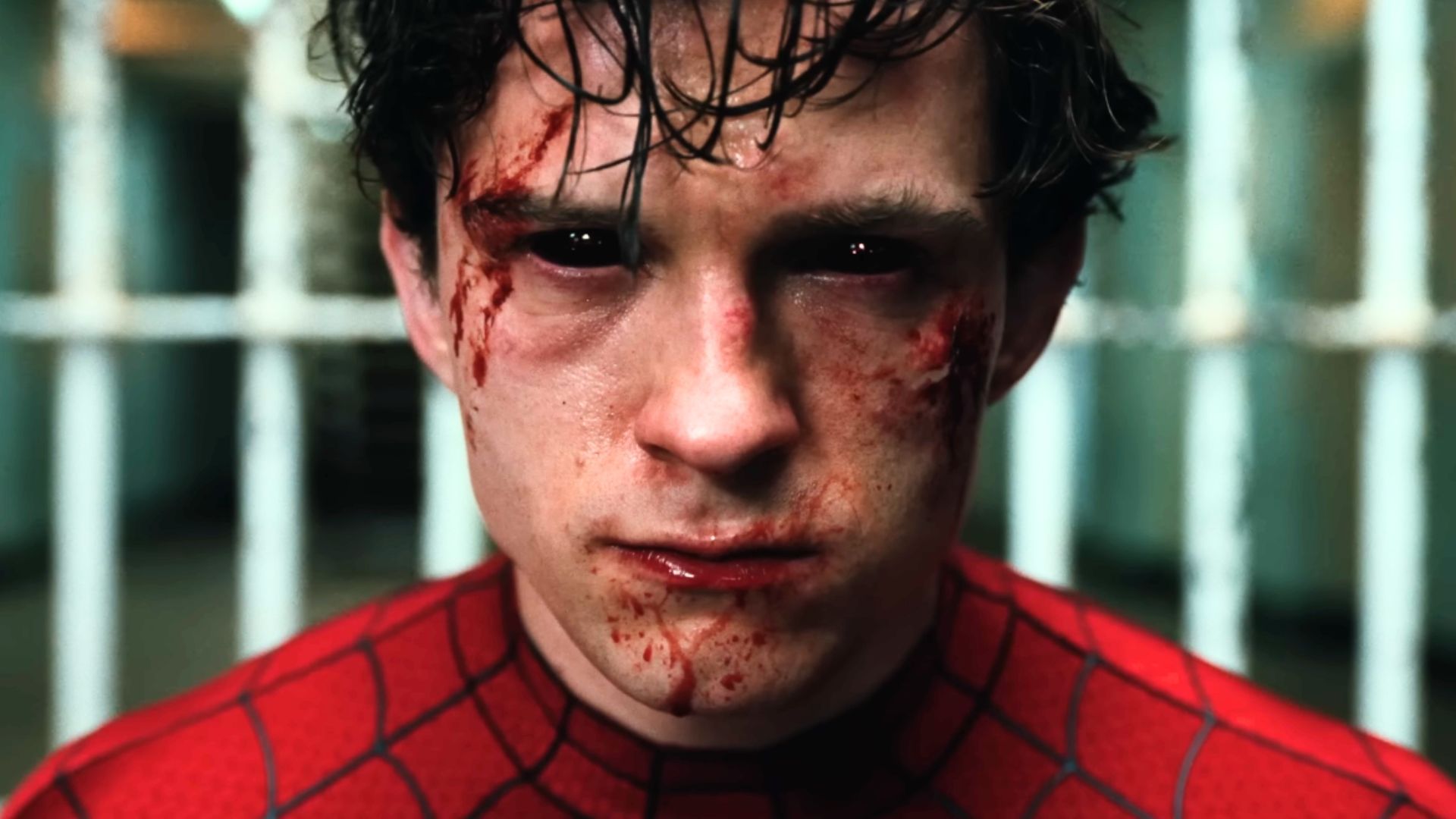 A detailed portrayal of Spider-Man's iconic head featured on the popcorn bucket.