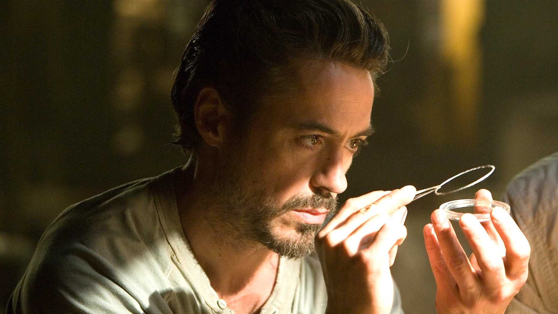 Robert Downey Jr. as Tony Stark in Iron Man