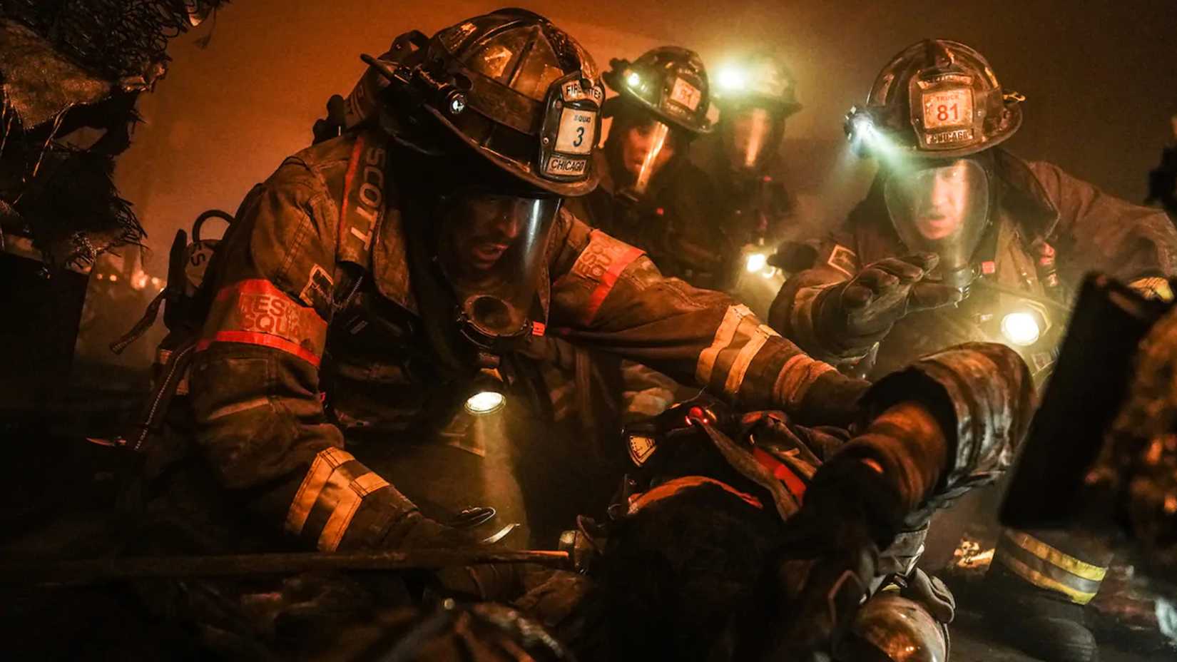 The team responds to a victim in Chicago Fire